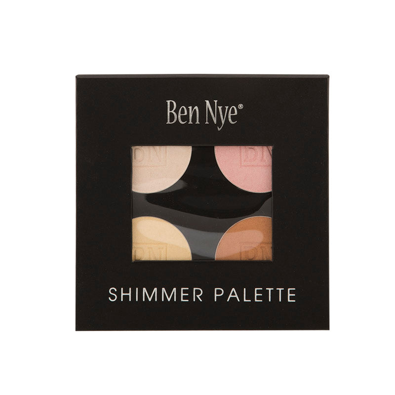 Ben Nye Shimmer Powder Palette | Highlight Palette Makeup – MakeUpMania.com