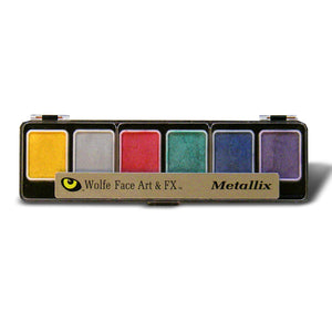 WOLFE Hydrocolor 6 Color Palettes (Metallix Color)