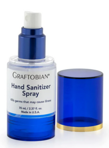 Graftobian Hand Sanitizer Spray (70mL./ 2.37 fl. oz.)