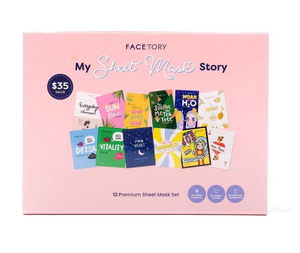 FaceTory K-Beauty My Sheet Mask Story (Set of 12)