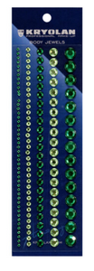 KRYOLAN Body Jewels (Green)