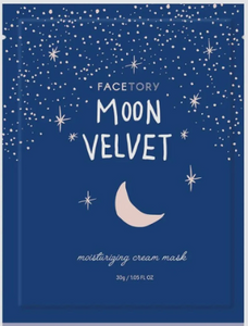 FaceTory K-Beauty Moisturizing Cream Sheet Face Mask - Moon Velvet