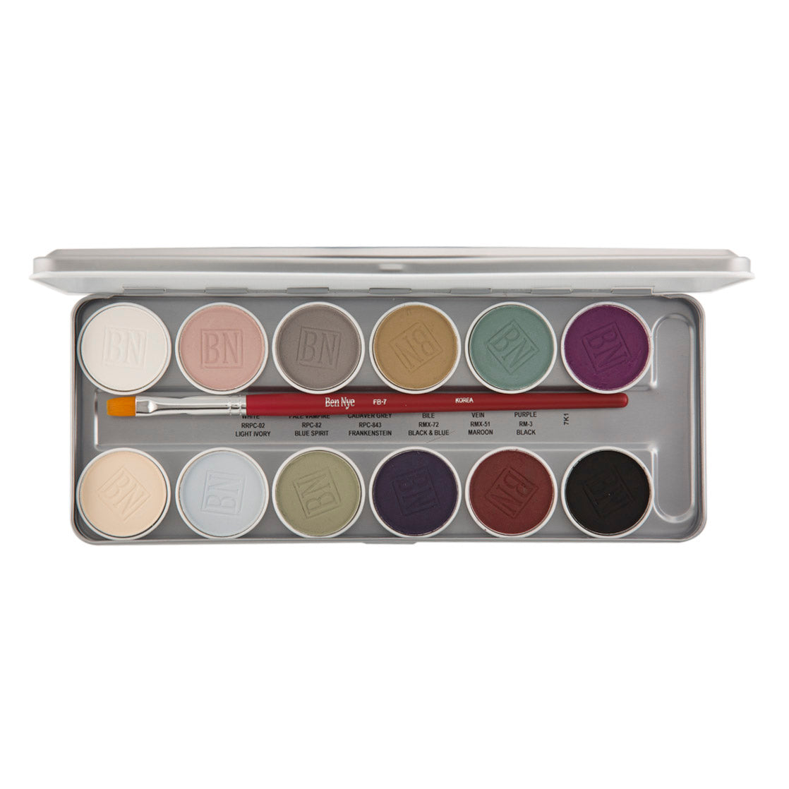 Skin Tones trucco a base d'acqua - palette con 12 colori Skin Tones trucco a base d'acqua - palette con 12 colori