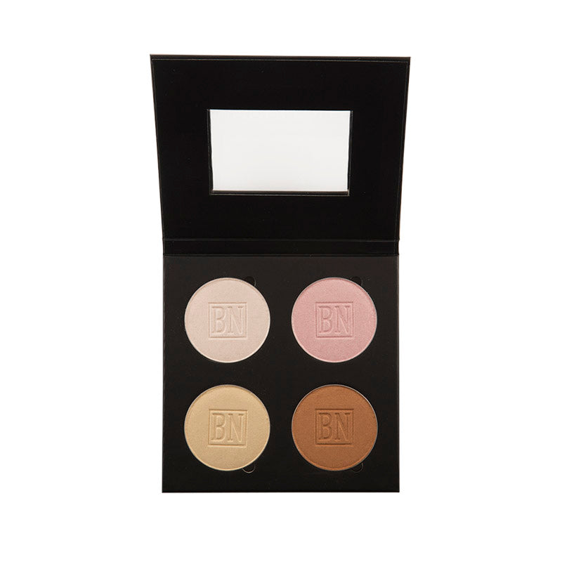 Ben Nye Shimmer Powder Palette | Highlight Palette Makeup – MakeUpMania.com