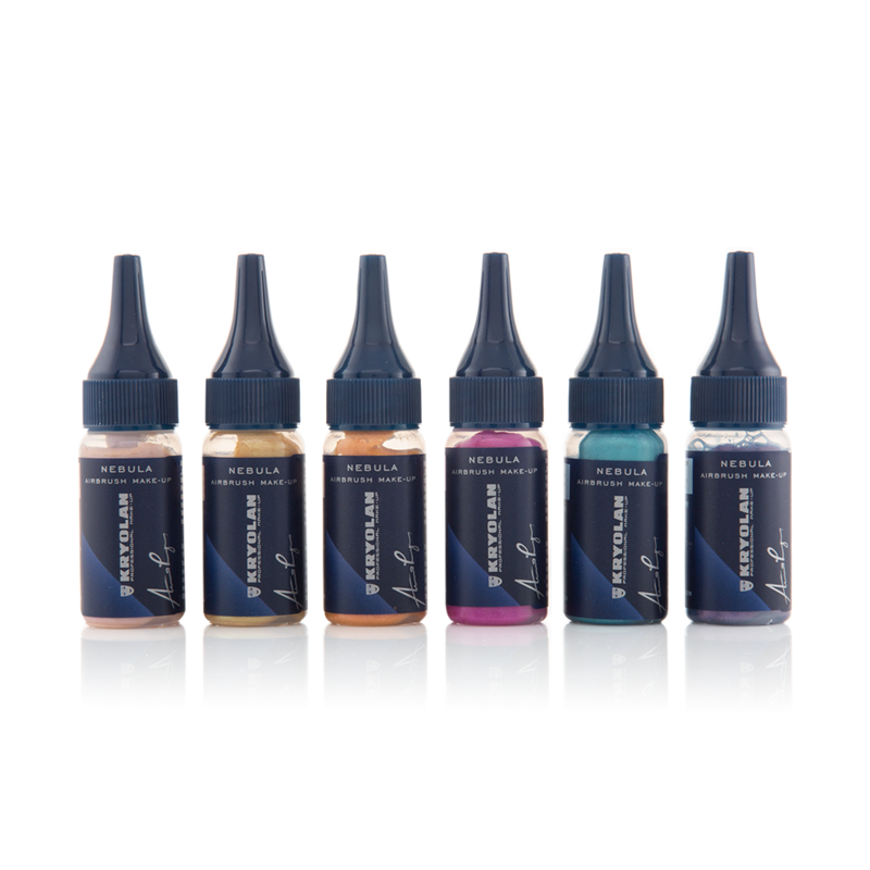 Kryan Color Kryolan Nebula Chromatic Set 6 Colors â MakeUpMania.com