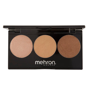 Mehron - Highlight-Pro 3 Color Palette (Warm)