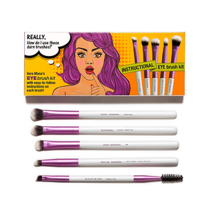 Vera Mona Instructional Eye Brush Kit