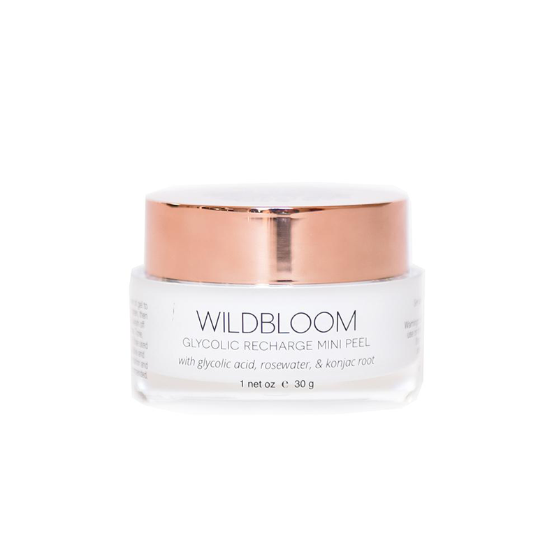 Wildbloom Skincare Glycolic Recharge Mini Peel Mask