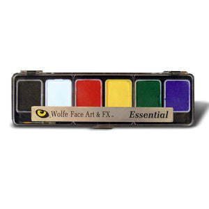 WOLFE Face Art & Effects Hydrocolor 6 Color Palettes - Essentials