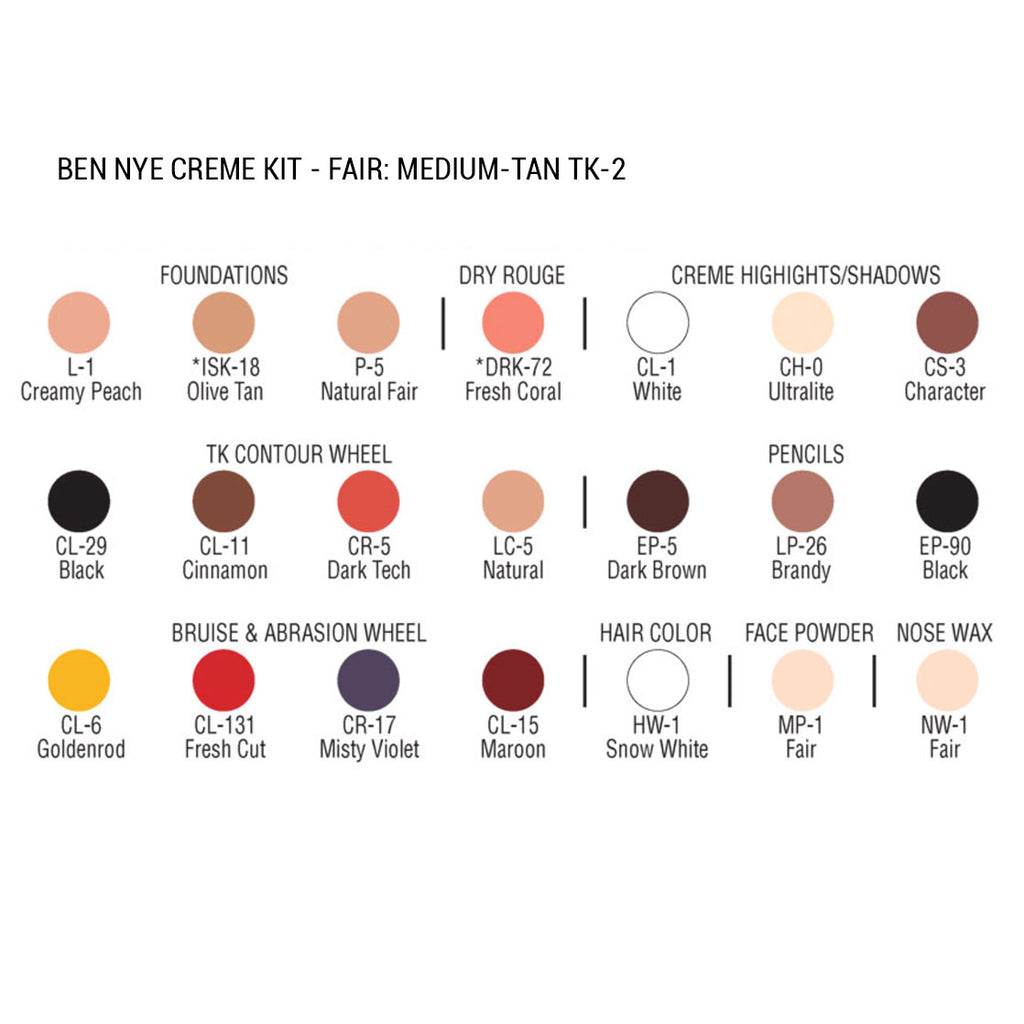Ben Nye Crème Kits | Ben Nye Makeup Kit | MakeUpMania.com