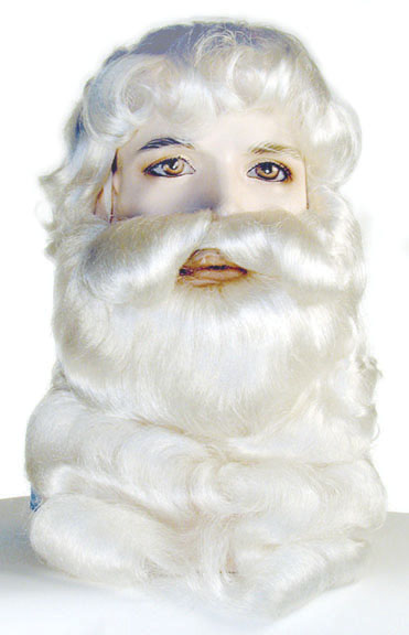 Lacey Wig Deluxe Santa Wig & Beard Set 001