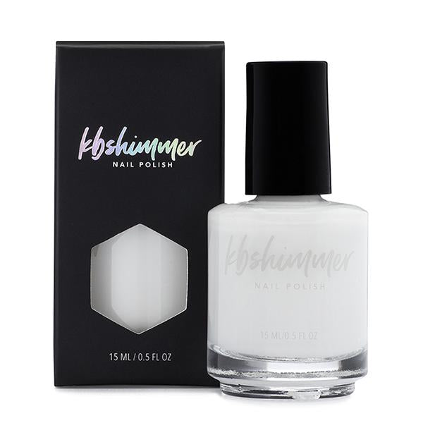 KBShimmer Nail Polish (Eyes White Open)