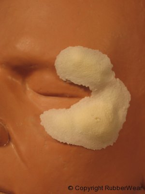 Rubber Wear Swollen Cheek (Left)