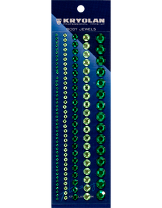 Kryolan Body Jewels - Green