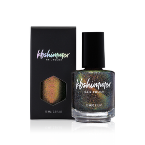 Multichrome Magnetic Flakie Nail Polish (Moon on Over) by KBShimmer