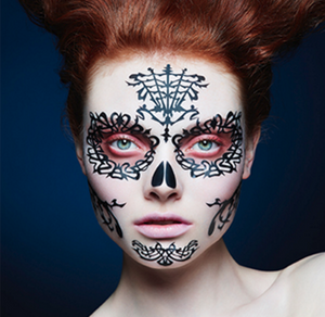 Face Lace Day Of The Dead (Espina)