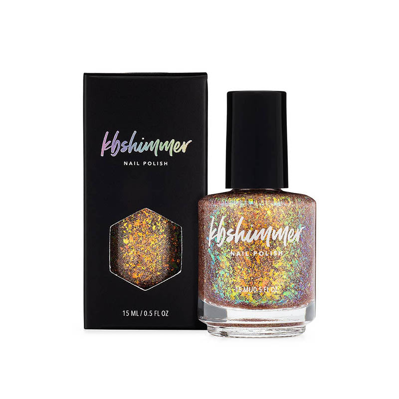 KBShimmer Flakie Nail Polish (A Love-Heat Relationship)